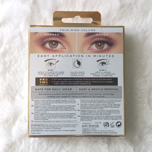 EYLURE London PRO Magnetic Faux Mink Lashes - Picture 2 of 4